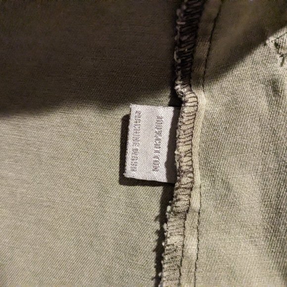 Per Se Army Green Utility Vest Size XS - Picture 3 of 4